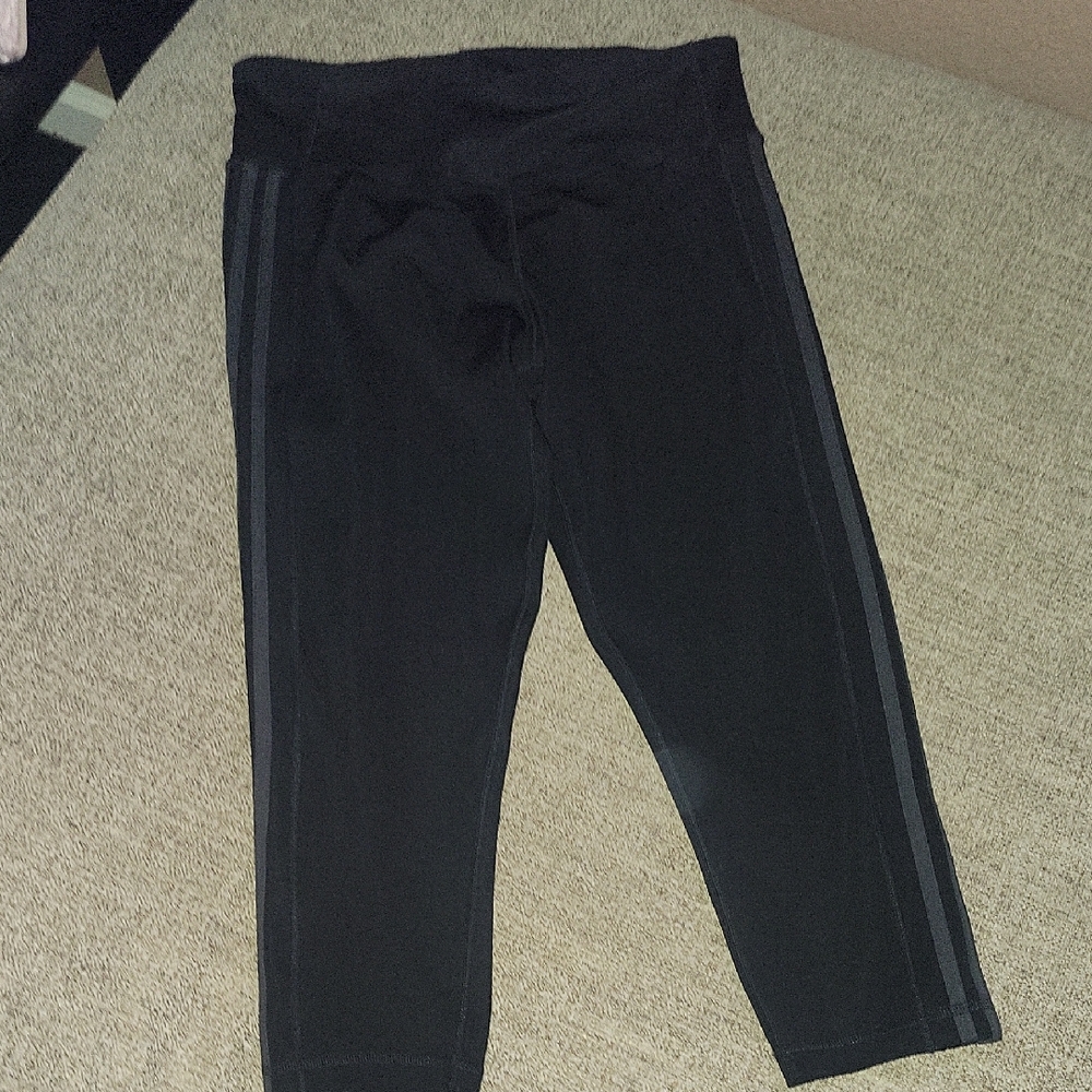ADIDAS CLIMALITE SZ L BLACK ATHLETIC WEAR NEW WITHOUT TAGS